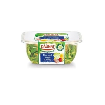 Salade Thon/oeuf/crudités